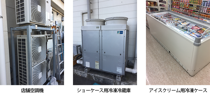 ファミリーマート別府汐見店室外機